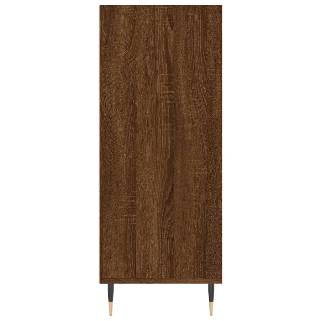 Buffet credenza cassettiera mobiletto mobile contenitore organizer cucina soggiorno salotto alto 57 x 35 x 90 cm legno ingegnerizzato marrone 02_0033728