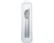 Etui per coltelli portatile - contenitore per coltelli - contenitore di stoccaggio - accessori da cucina - custodia per forchetta/cucchiaio/coltello - 25x6,5x5 cm