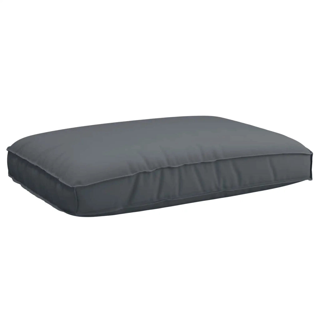 Cuscino per sedie | Cuscino Antracite 120 x 80 x 12 cm Tessuto Oxford
