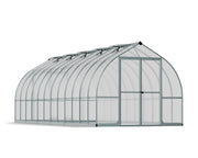 Canopia Bella Doppio Strato Serra Da Giardino in Policarbonato 724X244X219 cm Argento