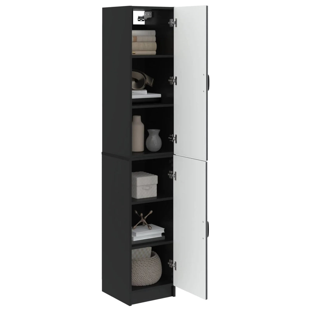 Set di armadi 2 pcs Nero Legno ingegnerizzato 3416953