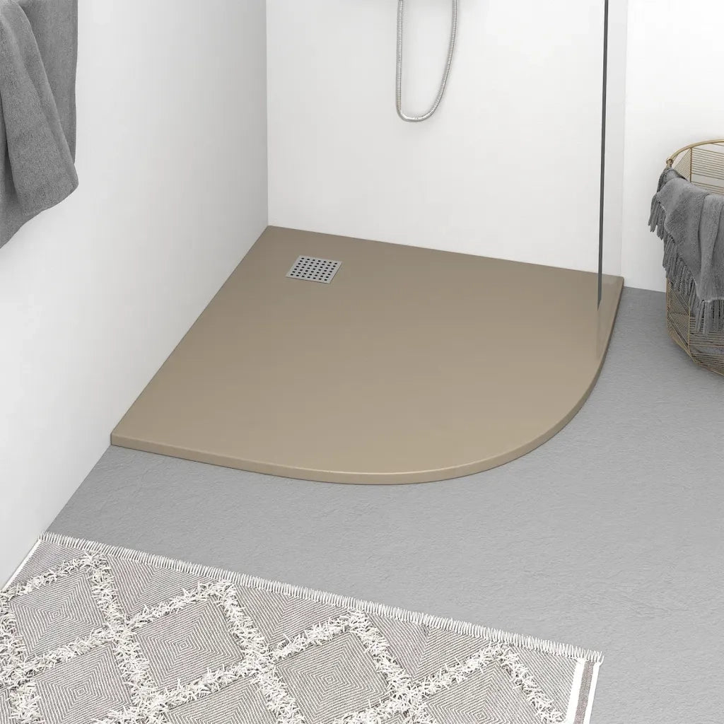 Piatto Doccia in SMC Marrone 90x90 cm 148929