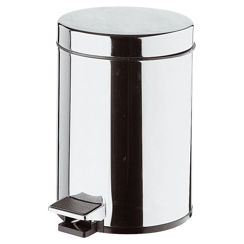 Pattumiera per toilette 5L RERU in acciaio inox