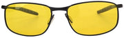 Occhiali da Sole Adattabili con Lente Polarizzata - Viso Notturno - Lente Anti-Riflessiva - Inclusa Custodia - Larghezza Lente 62 mm - Occhiali da Sole