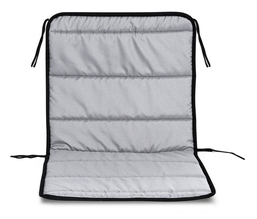 Cuscino trapuntato per sedia da giardino AIO FACTORY 50x50 cm impermeabile grigio scuro