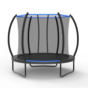 Trampolino per bambini da esterno con rete e scala ¨C Minimal ¨C 2,29 m di diametro
