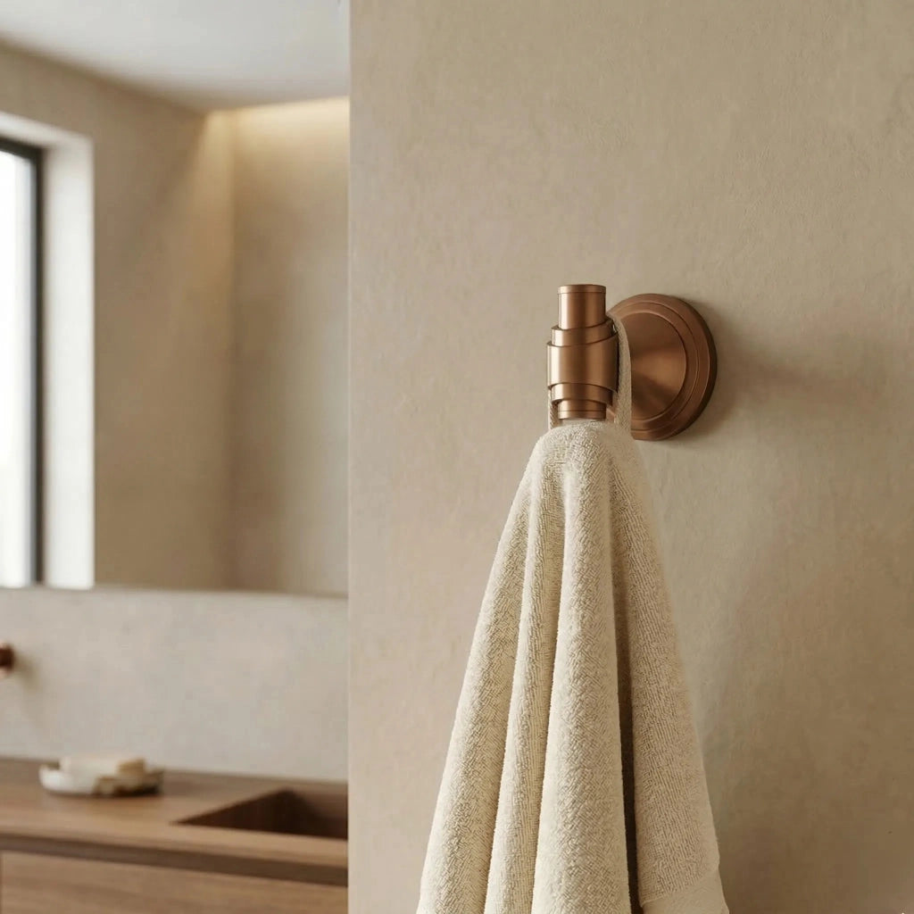 Appendiabiti Da Bagno 1609 Aristo Rame Spazzolato