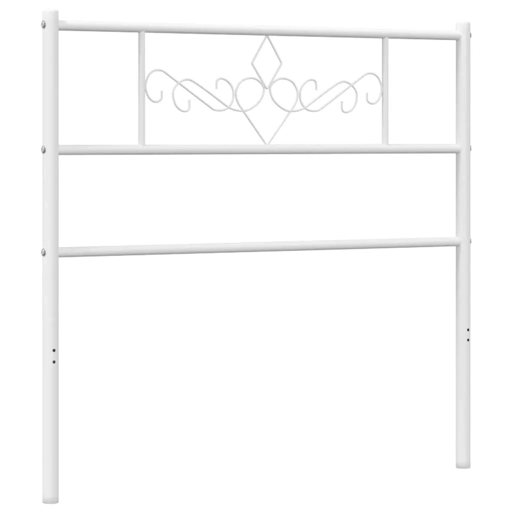 Testiera di Ricambio in Metallo Bianco 107 cm 355346