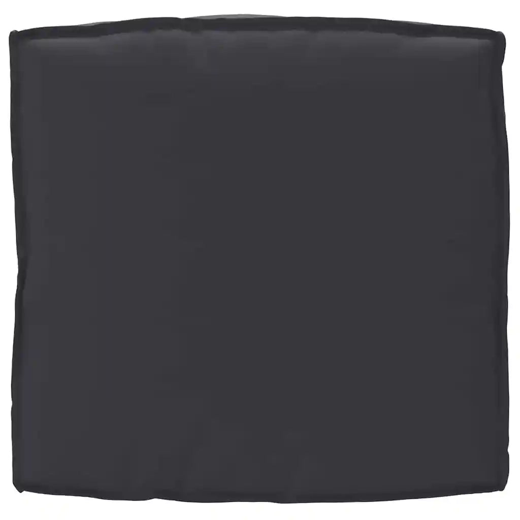 Cuscino per sedie | Cuscino Nero 80 x 80 x 12 cm Tessuto Oxford