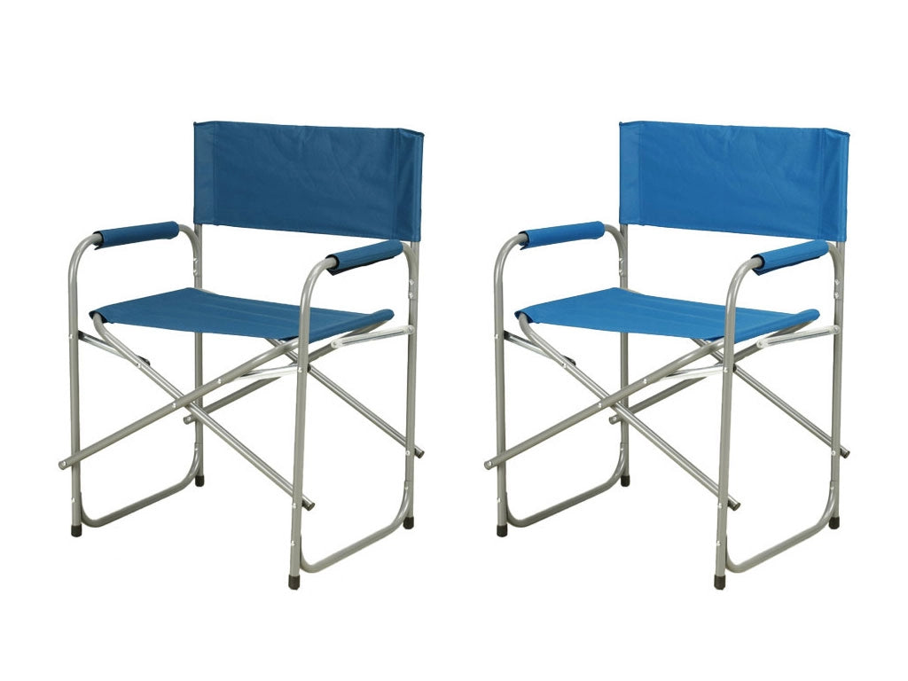 Sedia da Esterno Sedia da Regista Croazia 55x47x78 cm in Tessuto Oxford Colore Casuale