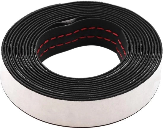 Striscia di decorazione interno 2M - autoaccessori - interioredecorazione - rosso - pelle - striscia di decorazione interno