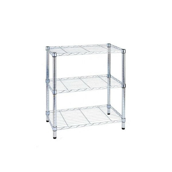 SCAFFALE 3R CROMO C/PIEDI REG. 60,9x35,5x89,0 - BIACCHI E.