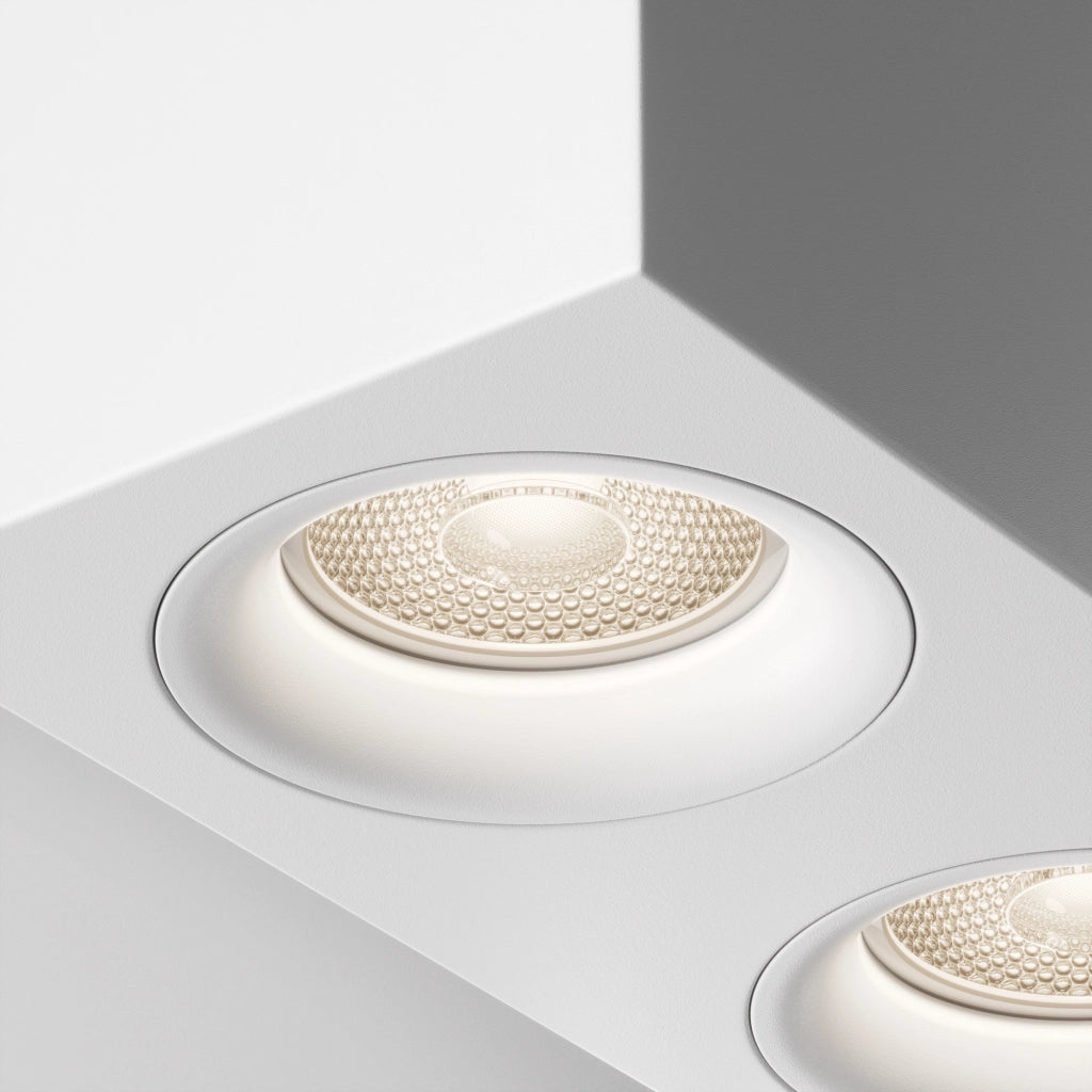 Plafoniera Maytoni Slim tecnica bianca 2xGU10 dimmerabile IP20