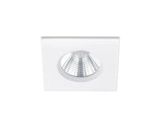 Illuminazione da Incasso da Interno a LED in Metallo Bianco Opaco