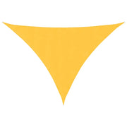 Parasole a vela | Telo Ombra | Vela da ombra Oxford Triangolare 4x5x5 m Giallo