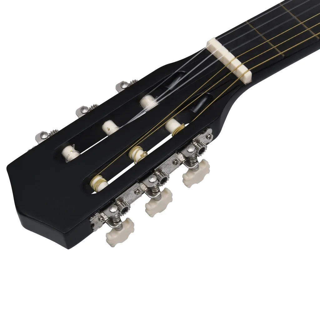 Chitarra Classica Principianti e Bambini Custodia Nera 1/2 34" cod mxl 77776