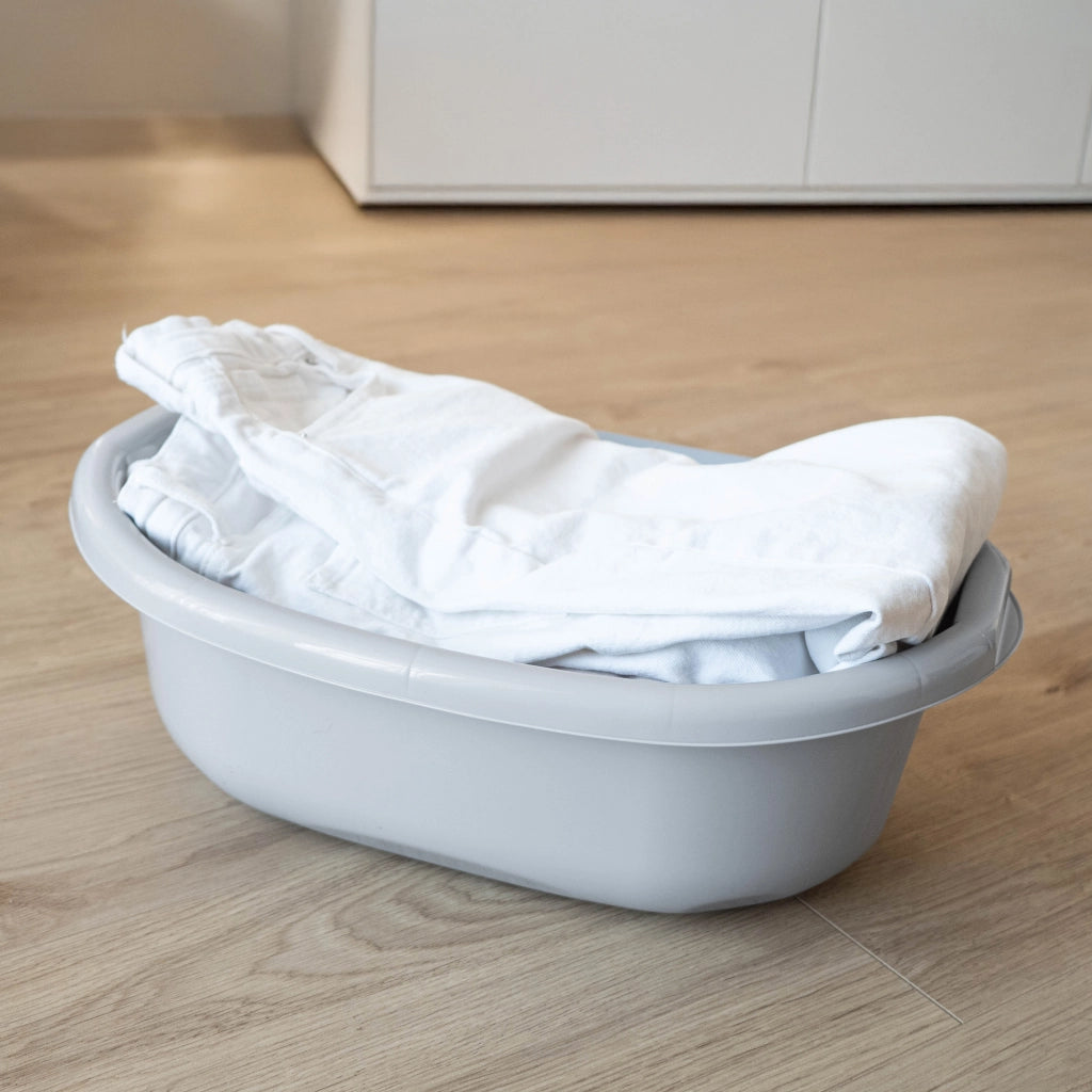Bacinella in plastica KADAX da 12 litri, ovale, con manici