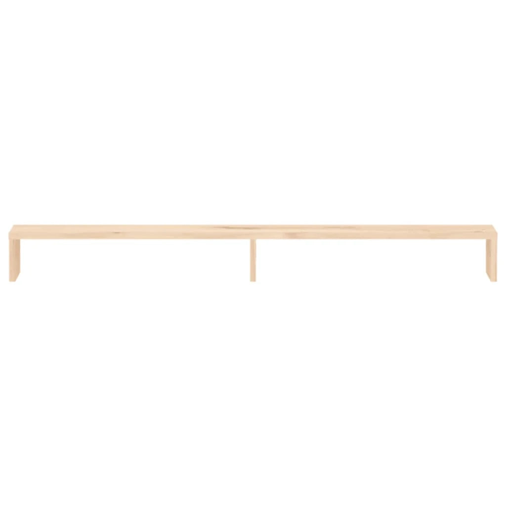 Supporto per monitor 100 x 27 x 10 cm in legno massello di pino 02_0004436