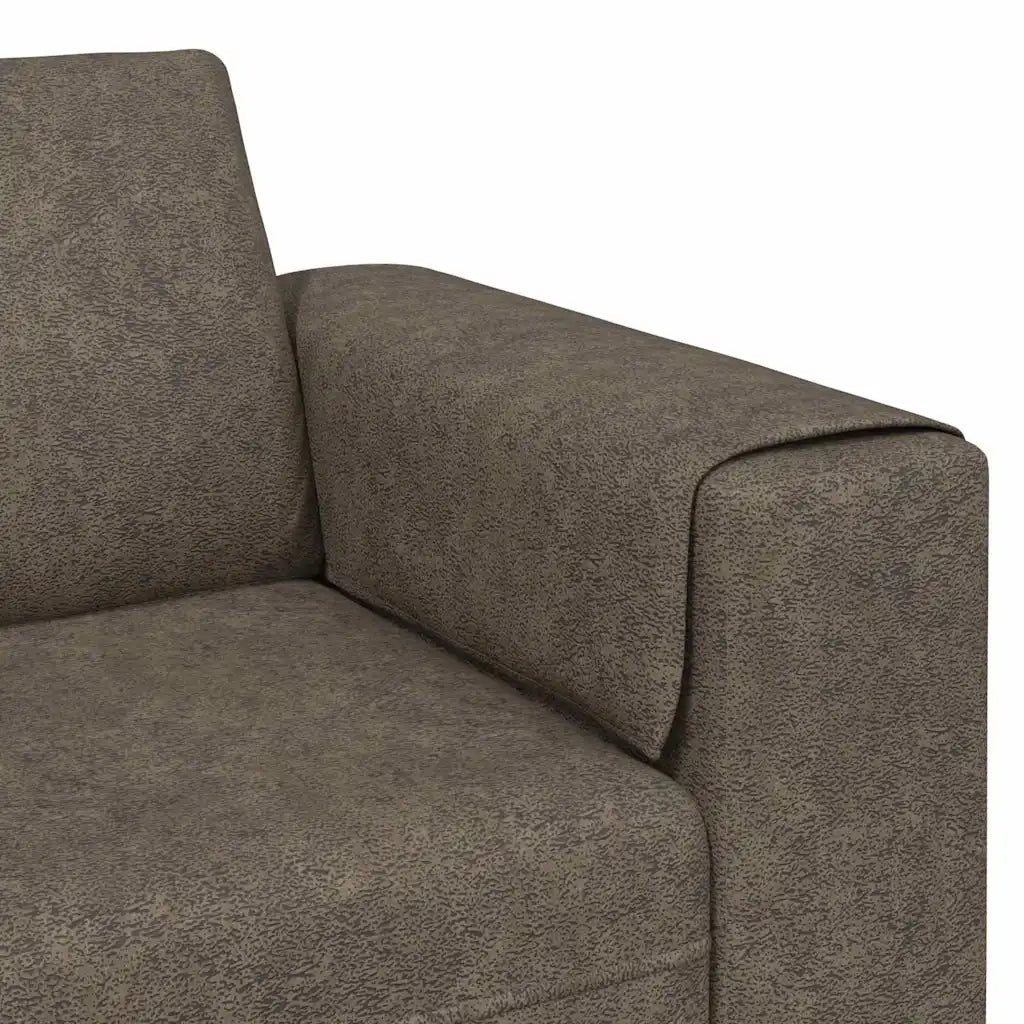 Divano per Soggiorno Grigio scuro 250 x 77 x 76 cm 3335110
