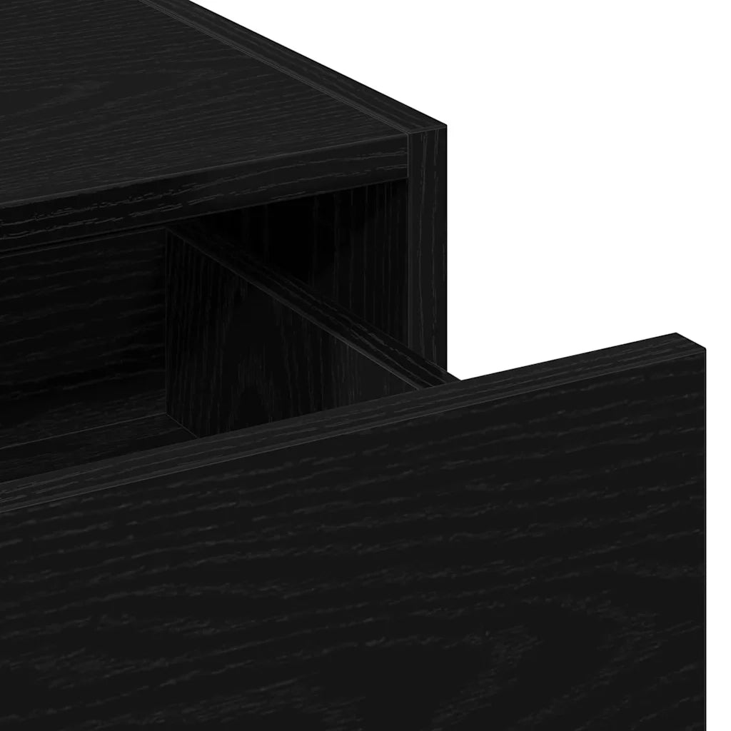 Tavolo da Trucco Nero 60 x 40 x 70 cm Legno multistrato 865218