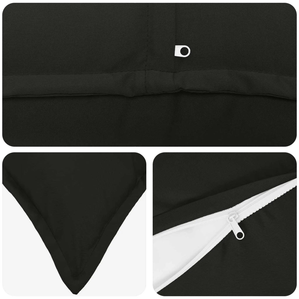 Federa HOUTEN Nero 40 x 145 cm Poliestere 917278