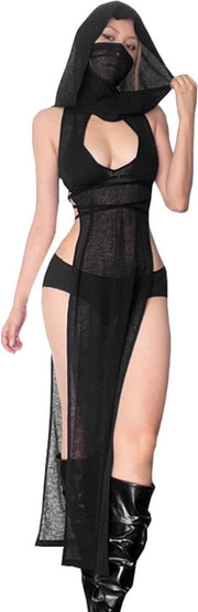 Costume sexy per donna da Halloween - Abito da costume per donna - Costume sexy strega da Halloween - Abito da festa per donna - Costume per donna da carnevale - Abito da festa notturno - Costume da cosplay per donna