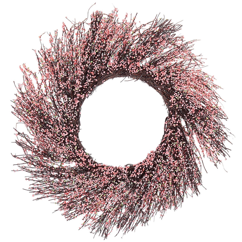 Ghirlanda Porta Rosa Fatto A Mano Decorativo Fiore Artificiale Rotondo 50 cm Tavolo Decorazione Parete Stile Rustico Tradizionale