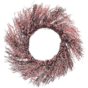Ghirlanda Porta Rosa Fatto A Mano Decorativo Fiore Artificiale Rotondo 50 cm Tavolo Decorazione Parete Stile Rustico Tradizionale