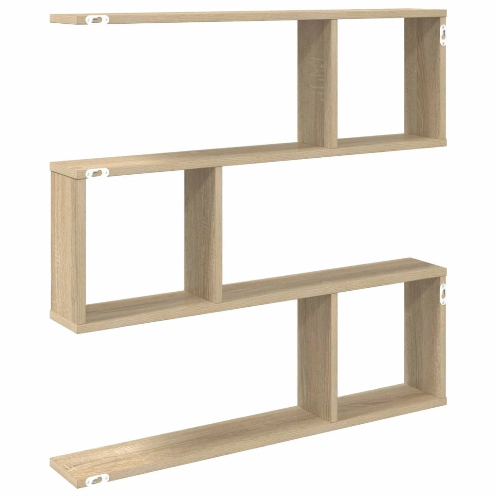 Scaffale da parete Rovere Sonoma 80 x 12 x 79,5 cm 8012278