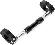 Stabilizzatore universale per motocross in alluminio con hefboom 22mm, regolabile da 28cm a 32cm (Nero)