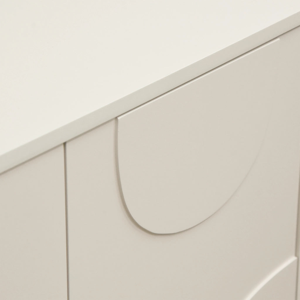 Credenza Holea Comò a 2 Ante 75 x 70 x 34 cm - Beige [en.casa]