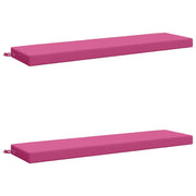 Cuscini per Panchina a 2 Pezzi SOEST 2 pz 100% Poliestere Rosa 949883