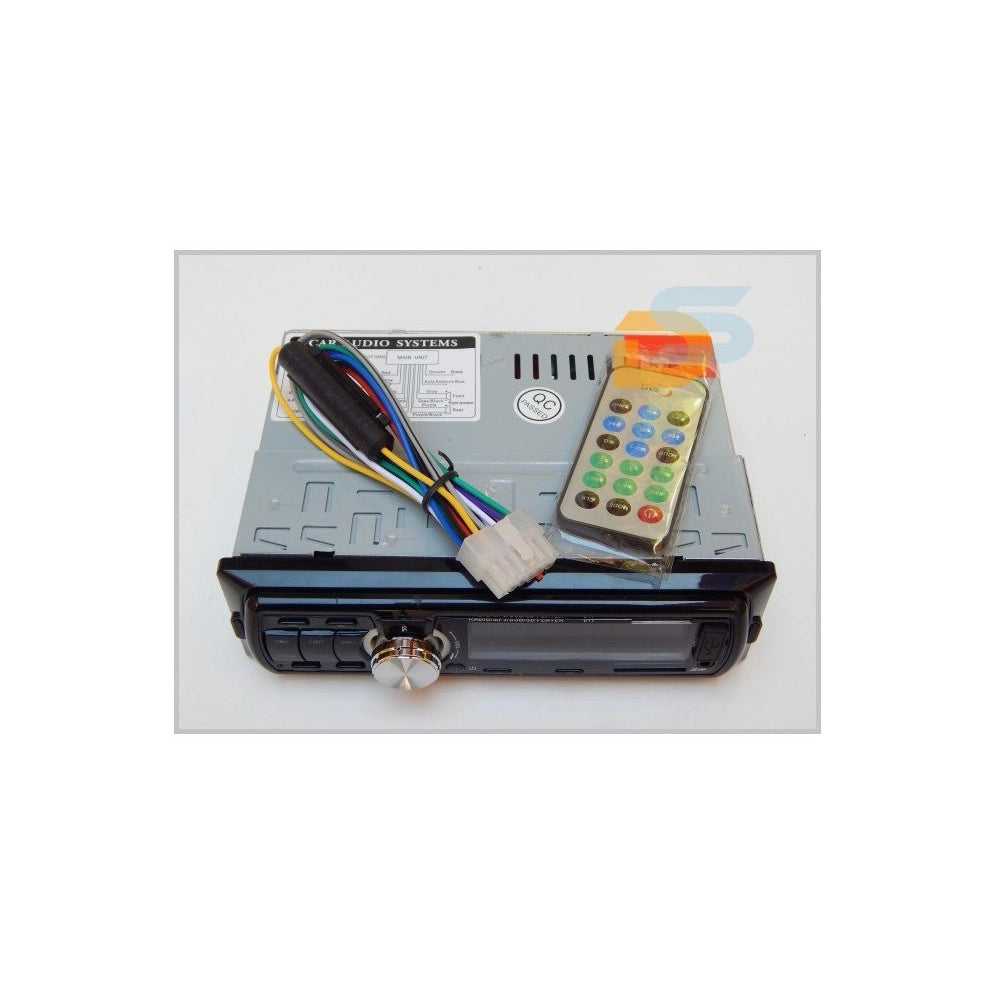Trade Shop - Autoradio Fm Stereo Auto Lettore Mp3 Usb Sd Card Ingresso Aux Wma Radio 603 -