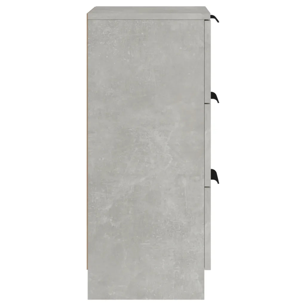 Credenza Grigio Cemento 30x30x70 cm in Legno Multistrato 811159