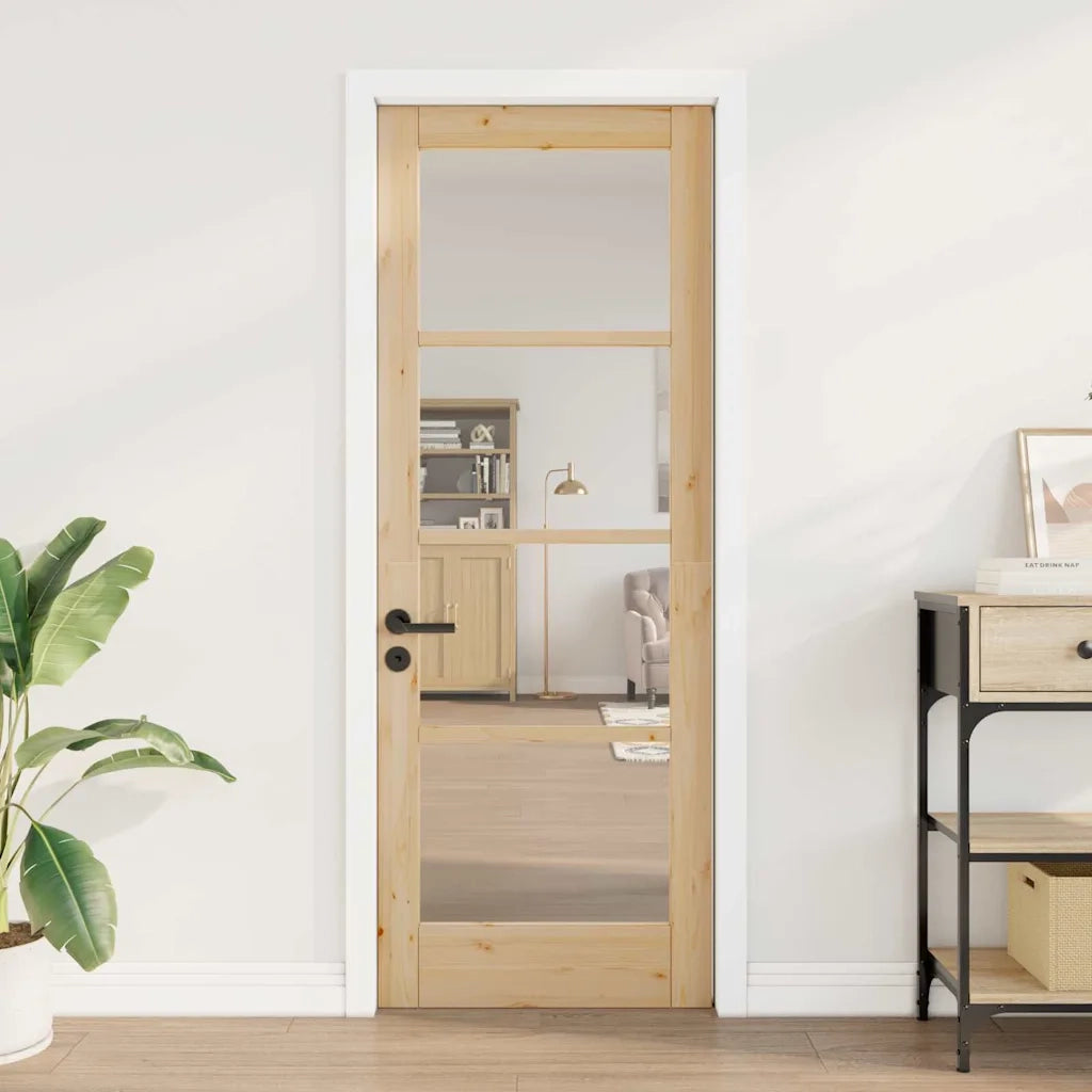 Porta Interna ORKDAL Marrone 73,5 x 198,5 cm 4102683