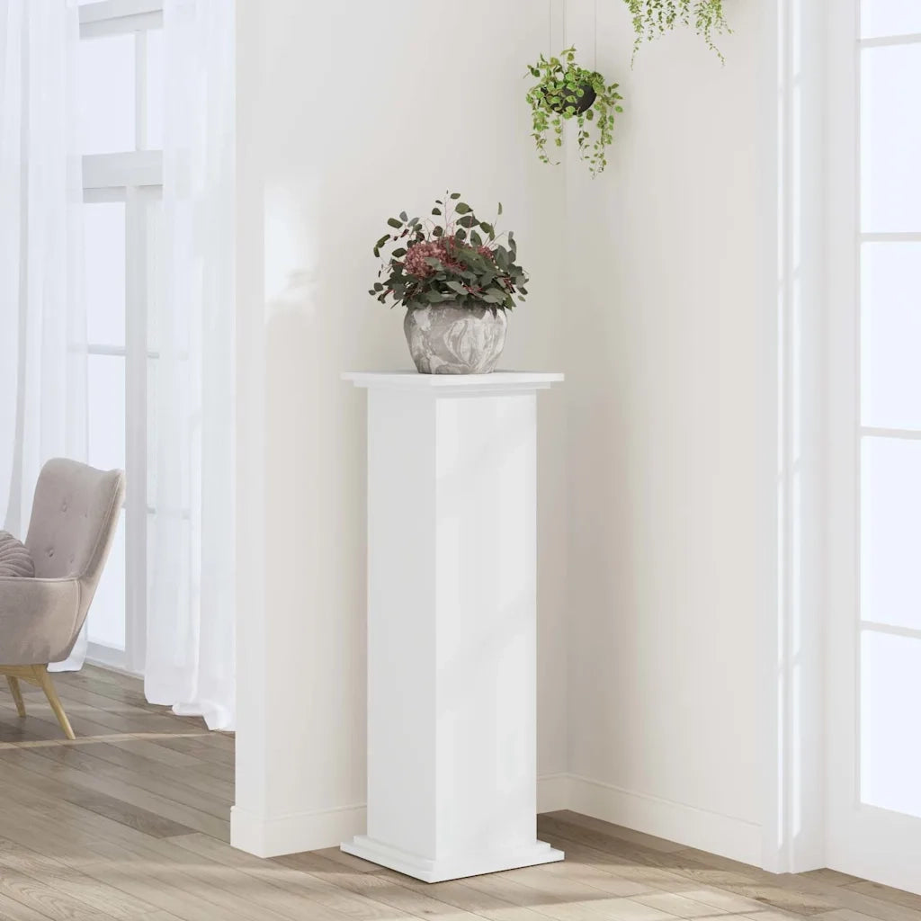 Supporto per piante | Sostegno per piante Bianco 33x33x100 cm in Truciolato