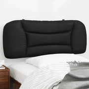 Cuscino testiera Hvar Nero 100 cm in Similpelle 3207718