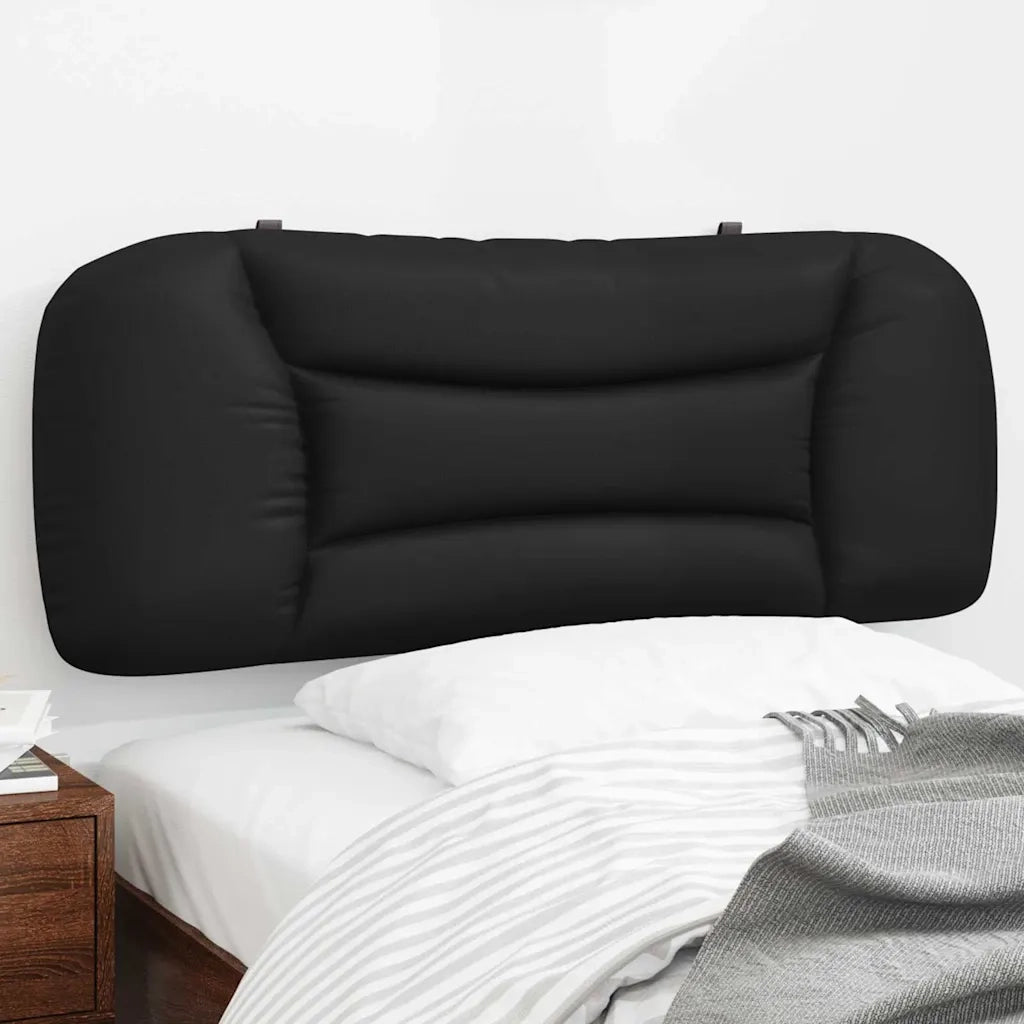 Cuscino testiera Hvar Nero 100 cm in Similpelle 3207718