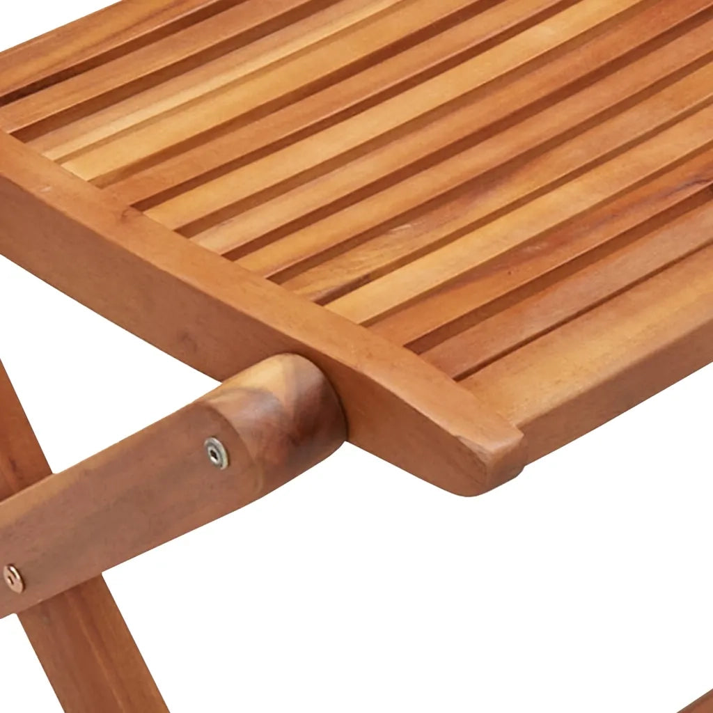 Sedie da Giardino Pieghevoli 6 pz-Sedia da esterno 51x66x95 cm Legno di Acacia