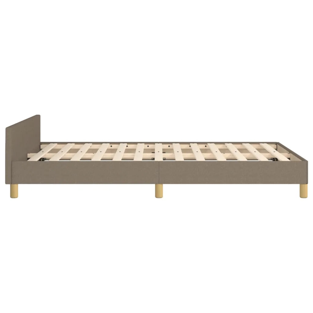 Giroletto senza Materasso Tortora 120x190 cm Tessuto 379538