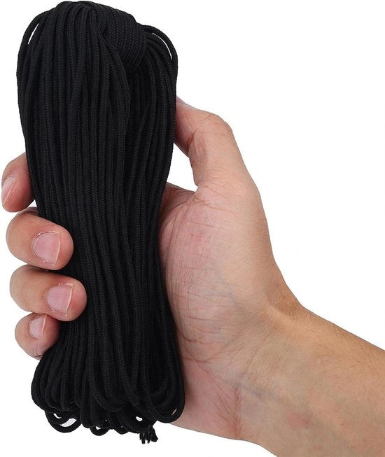 Corda paracadutista da 2 mm con nucleo unico - corda multifunzionale per sopravvivenza, campeggio, arrampicata - corda per legature
