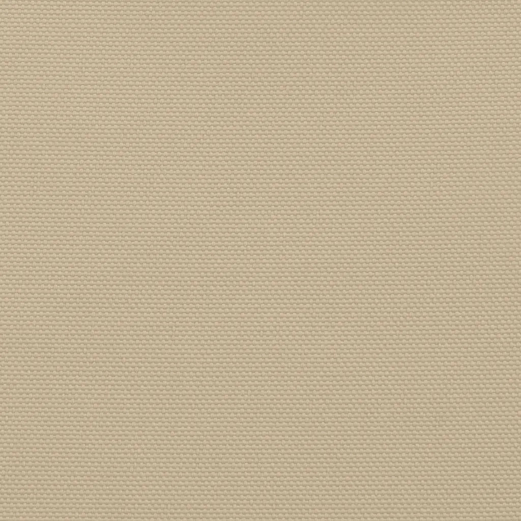 Parasole a Vela Oxford Triangolare 5x5x6 m Beige 135183