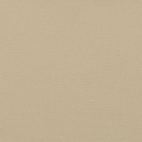 Parasole a Vela Oxford Triangolare 5x5x6 m Beige 135183