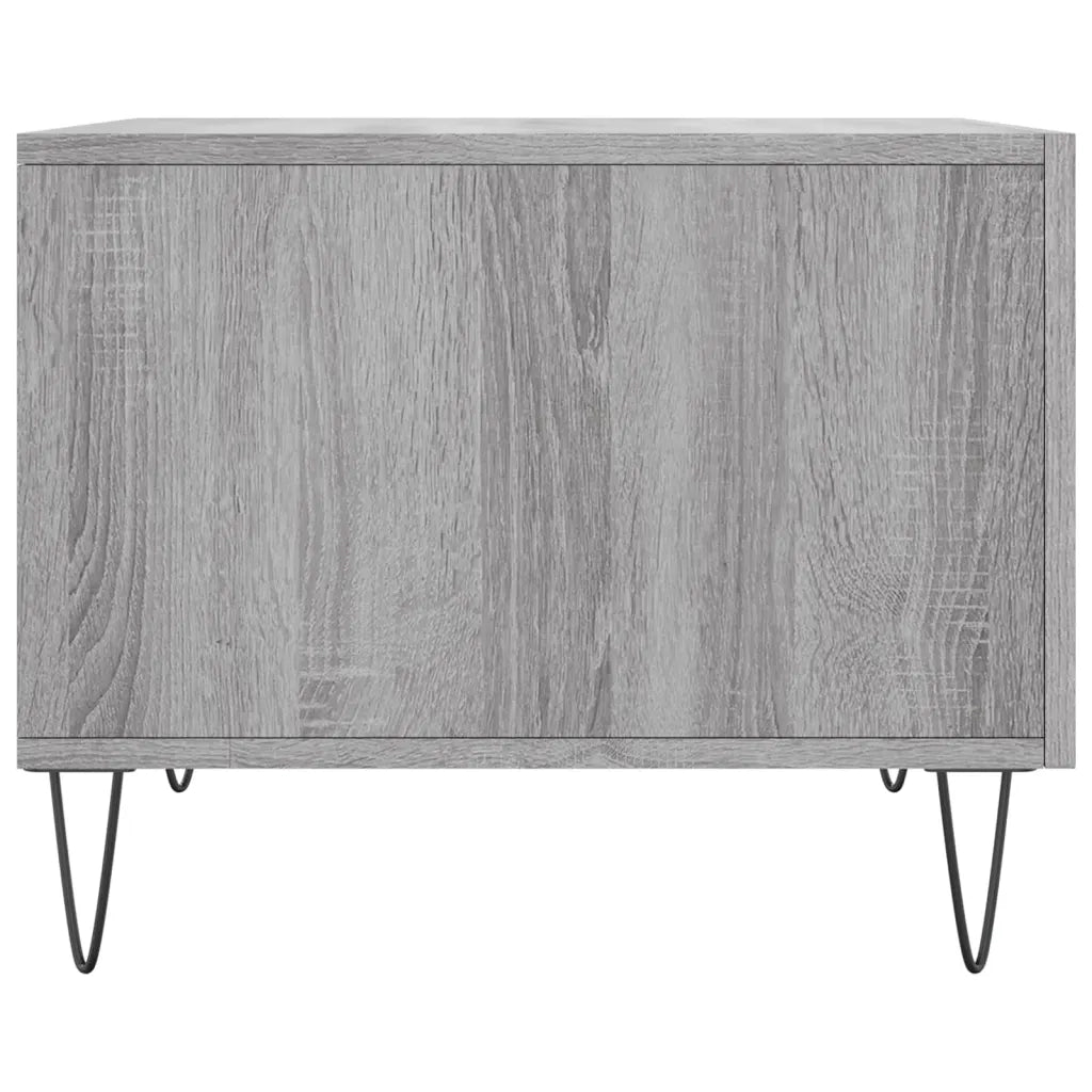 Tavolino da salotto | Tavolino da caff¨¨ | Tavolino da Soggiorno Grigio Sonoma 50x50x40 cm Legno Multistrato