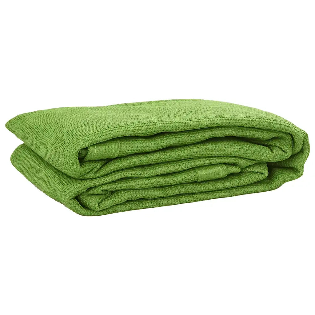 vidaXL Tappeto da Tenda Verde Chiaro 300x400 cm HDPE