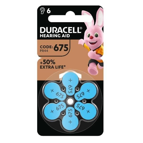 PILE DURACELL EASY TAB 675 BLU ACUSTICA
