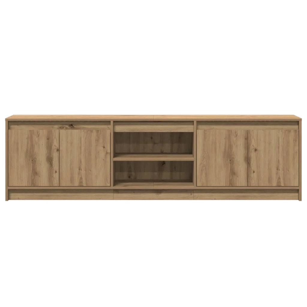 Mobile Porta TV 2 pz-Credenza per TV Marrone 180 x 34 x 50 cm Legno multistrato 882608