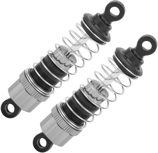 Doppie Demper Olio Ricambi - Duraturo - Demper Doppie - 2 Pezzi - Adatto per 1/16 Auto RC - Assorbimento Vibrazioni Effettivo