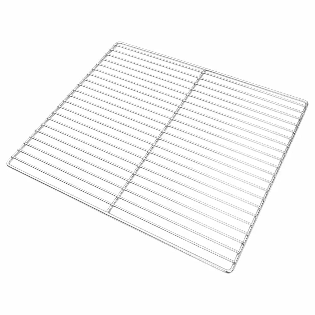 Griglia Argento 45 x 40 cm Acciaio inossidabile CFW7867136