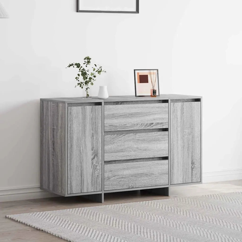 Credenza Grigio Sonoma 120 x 41 x 75 cm Legno multistrato 3333911